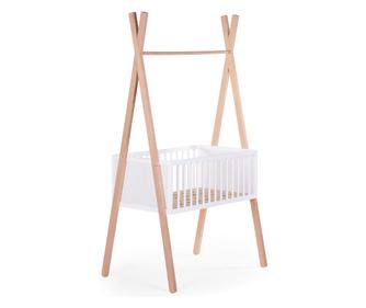 Легло и стойка за дрехи Типи Childhome 105.5x54x182.5 см
