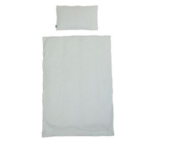 Плик за завивка и калъфка за възглавница Childhome Jerse 100x140 см Jerse/Muslin Зелен