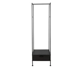 Nosilac za odjeću crne boje 48x30x170 cm
