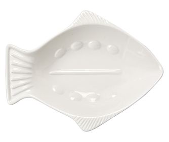 Set od 3 bijele keramičke zdjele Preko 19x15x4 cm