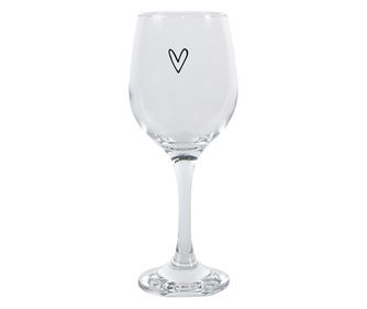 Set od 6 čaša od stakla 8x17 cm, 250 ml