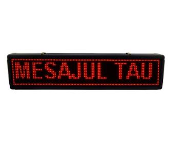 Panou Led de Exterior Programabil/Reclama Luminoasa 70x40 ROSU