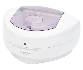 Dispenser sapun lichid TRENDY’S,cu senzor 500 ml, alb
