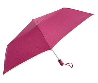 Umbrela dama, pliabila, antivant, fuchsia, Ø90 cm