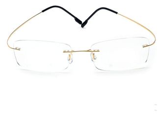 Rame ochelari de vedere, auriu, 52x17x135