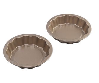 Set 2 tavi cuptor, forma rotund, 12cm