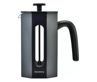 Френска преса за кафе Klausberg KB 7677, 600 ml, Стъкло, Графит/черен