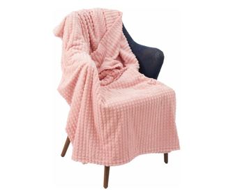 PATURA FLANNEL 200X220 CM ROZ