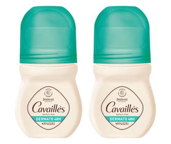 Cavailles DUO Deodorant roll-on dermato 48H 2 x 50ml