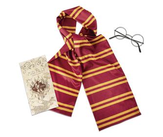 Dodatki Harry Potter - Šal, očala & zemljevid
