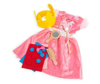 Set costum si accesorii de printesa pentru copii