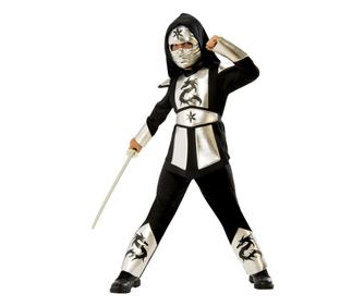 Karnevalski kostum - Ninja (Srebrn)