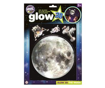 Abtibilduri 3D reflectorizante - Luna