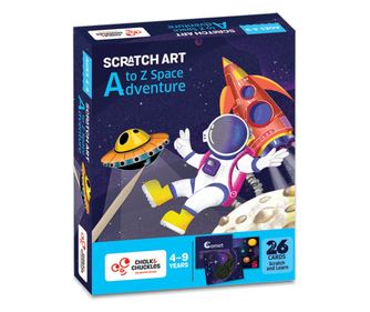 Kreativni set za praskanje - Vesoljske avanture
