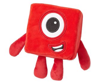 Plišasta igrača Numberblocks - Ena
