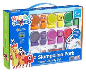 Set aktivnosti s štampiljkami - Numberblocks