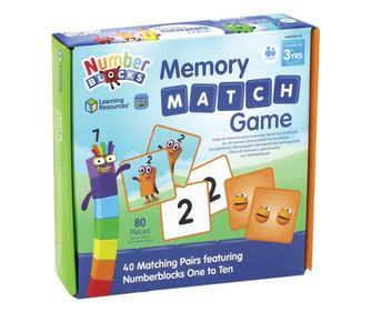 Igra spomina - Numberblocks