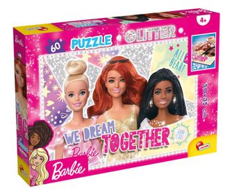 Sestavljanka GLITTER Barbie - SELFIE (60 kosov)