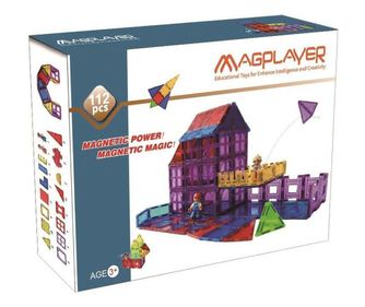 Magnetni konstrukcijski set - 112 kosov
