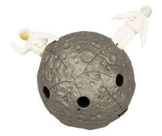 Elastična žogica - Astronavti in luna