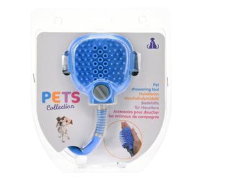 Zuhanyzó kutyáknak és macskáknak, Pets kollekció, 240 cm, kék színű