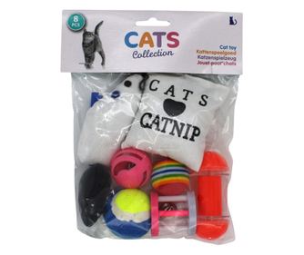 Set roz 8 piese pentru pisici