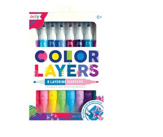 Carioci duble Color Layers - set de 8