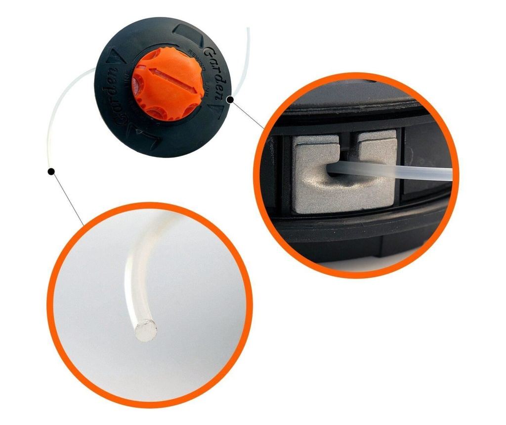 Cap rezerva pentru motocoasa/trimmer, fir nylon 3 mm - 2