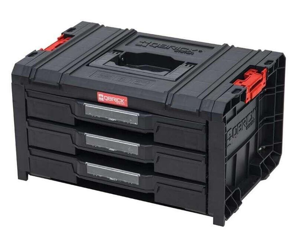 Organizator scule, 3 sertare, QBRICK System PRO - Vivre