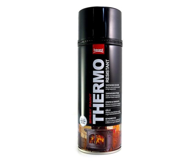 Akrilni sprej boja otporna na temperaturu od 300 stupnjeva, prozirna 400 ml