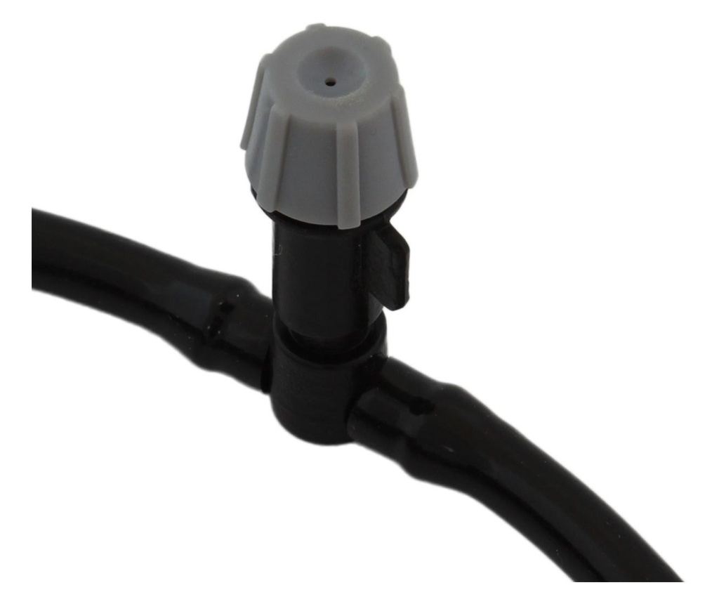 Σετ Κουρτίνας Δροσισμού Βεράντας με 11 Μπεκ, Μοντέλο XXL, Μήκος 10m - 3