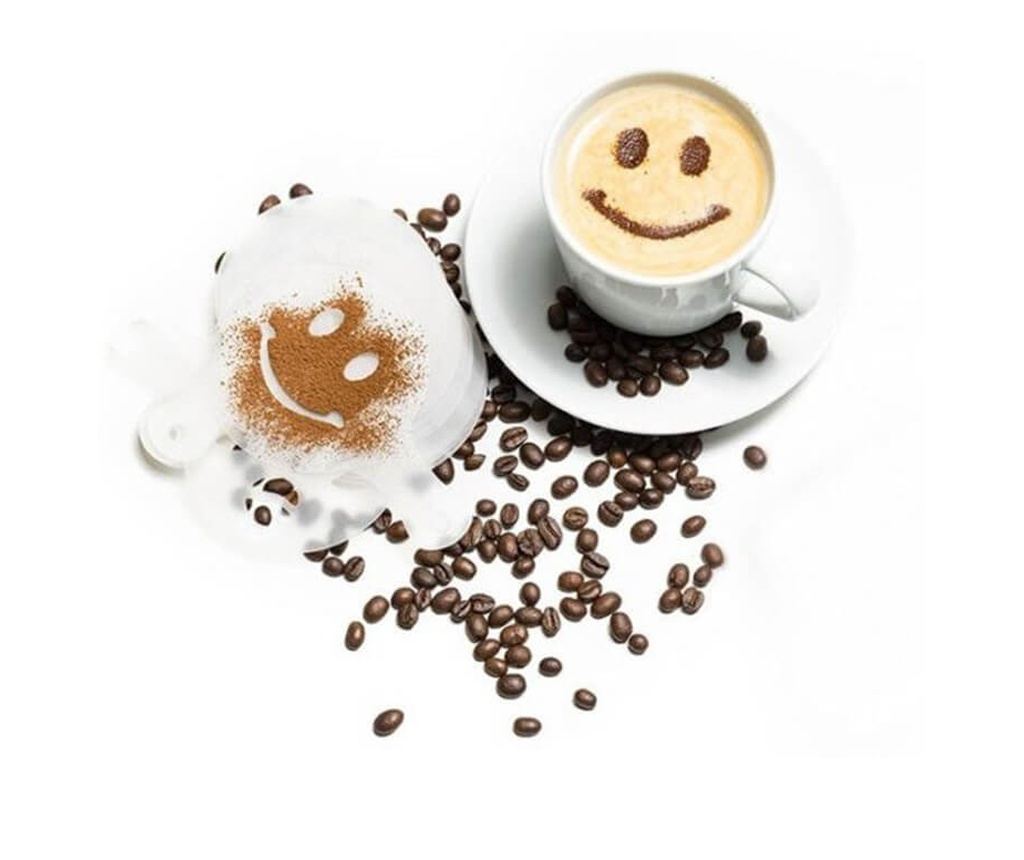 Σετ 16 Επαναχρησιμοποιήσιμων Στένσιλ για Διακόσμηση Γλυκών ή Καφέ - 5