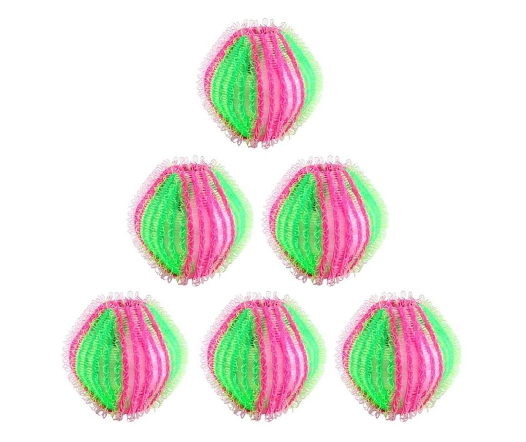 Σετ 6 Μπάλες Πλυντηρίου Ρούχων για Συλλογή Χνουδιών - 3