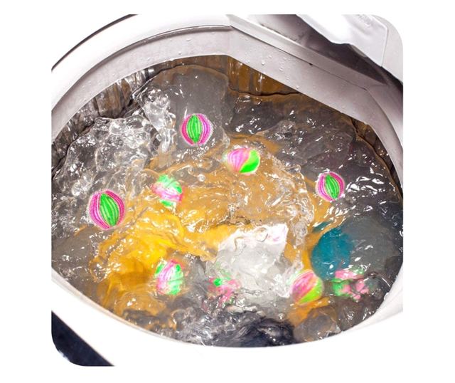 Set 6 bile anti-scamosare pentru masina de spalat