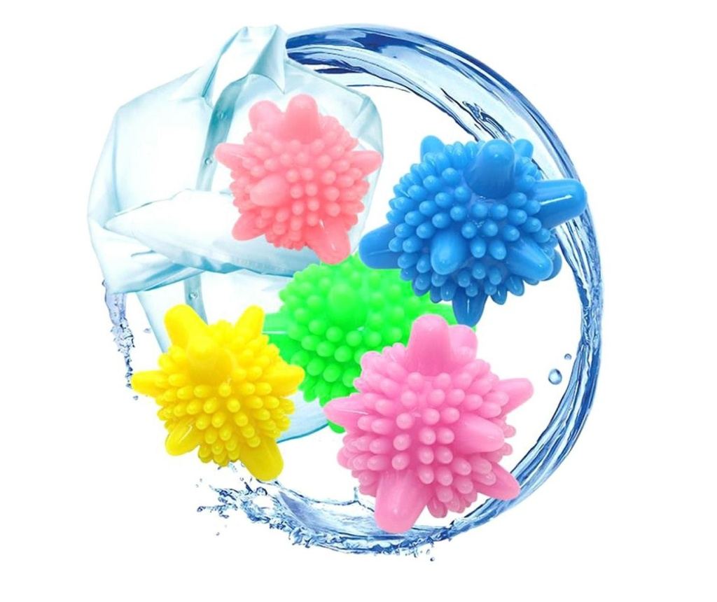 Σετ 5 τεμαχίων Αντι-Pilling Μπάλες Πλυντηρίου Ρούχων - 4