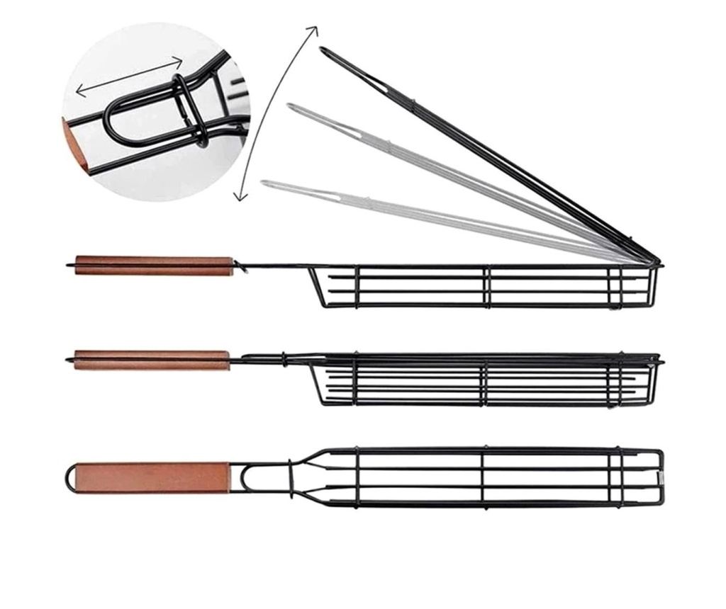 Καλάθι Ψησίματος με Χερούλι για Λαχανικά - 4