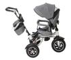 Детска триколка и количка Premium TRIKE FIX V3, цвят сив