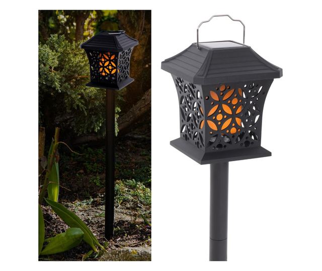 Lampa solara de exterior "COMBO" cu 12 LED-uri cu posibilitate de montaj la sol sau pe perete
