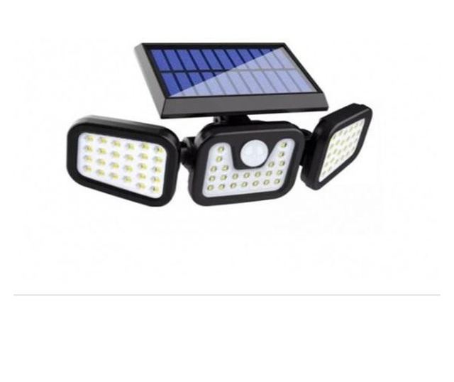 Lampa Solara LED, reglabila, model TRIO, cu senzor crepuscular si senzor de miscare
