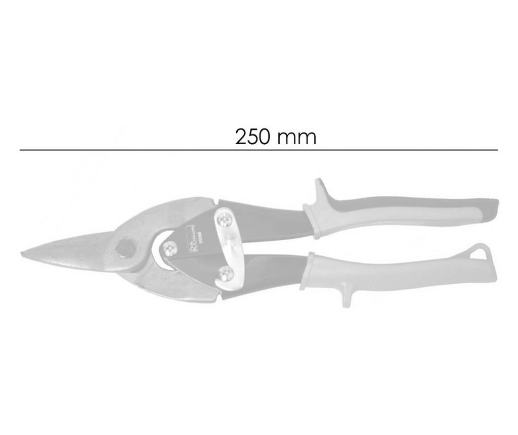 Škarje za pločevino ravne, 250 mm, RICHMANN - 3