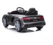 Elektromos Audi R8 gyerek autó, 2 motor, LeanToys, 9045, szürke
