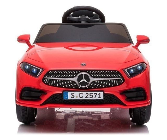 Elektromos autó gyerekeknek, Mercedes C Class, CLS 350, 2 motor, LeanToys, 5175, fekete