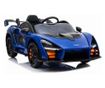 Elektromos autó gyerekeknek, kék McLaren Senna, távirányítóval, 2 motorral, max. 30 kg súly, 5350