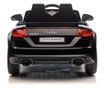 Audi TTRS fekete elektromos gyerek autó, 2 motor, 3 sebesség, max. 30 kg