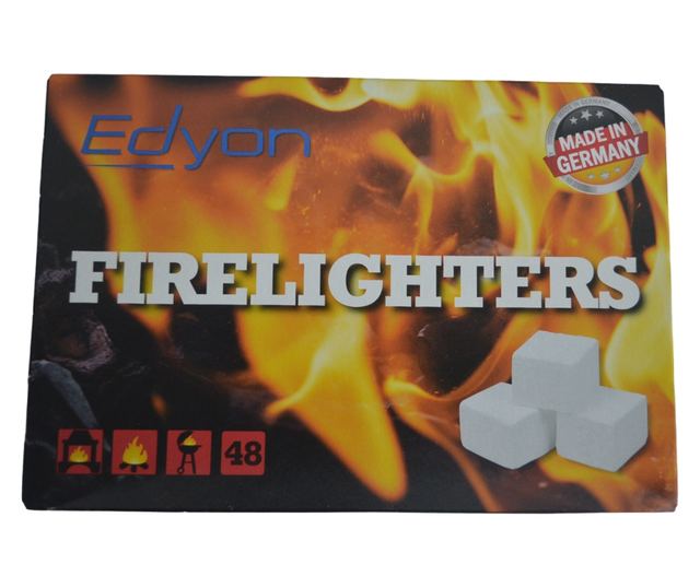 Set od 48 kocki/tableta za paljenje vatre, Edyon FireLigheters