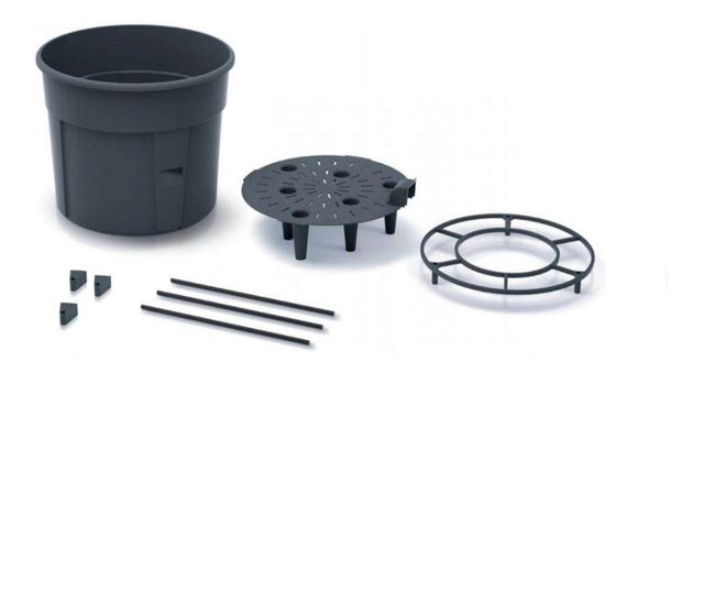 Ghiveci cu suport tip sera pentru rosii, 21 piese, 29.5x24.5x1152cm, Prosperplast