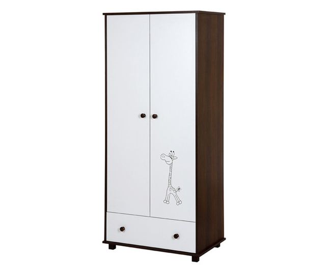 Namještaj Dječja soba I Bebe KLUPS SAFARI GIRAFFE Wenge