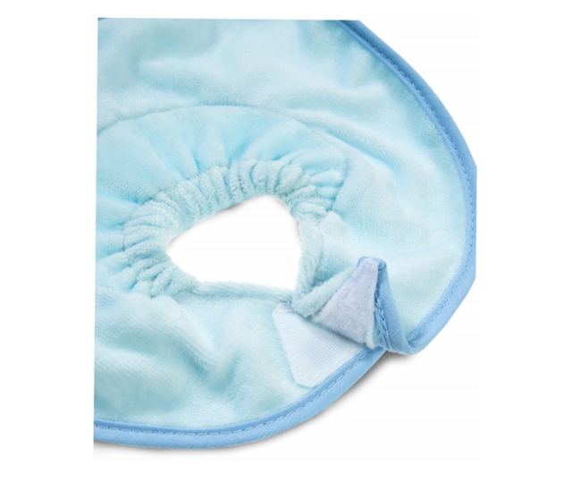 BabyJem Velvet zsebes nyálkendő (Szín: Kék)