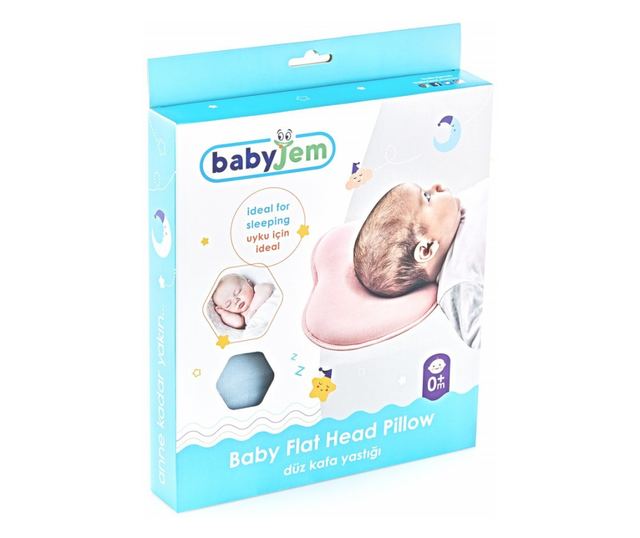 BabyJem fejformáló párna (Szín: Rózsaszín)