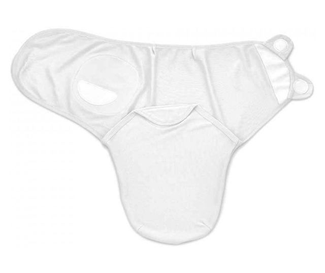 Povoj od pamuka 0-3 mjeseca BabyJem Swaddle (Boja: Siva)